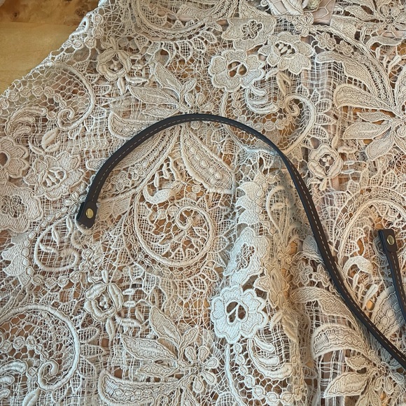 Zimmermann Waverly Lace Mini Dress Size 3 - Picture 3 of 5